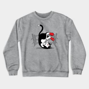 Boxer Cat Crewneck Sweatshirt